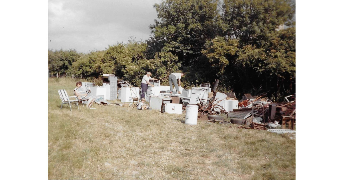 Scrap Steel in Best's Field