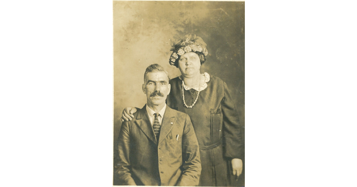 Uncle George Reed & wife USA