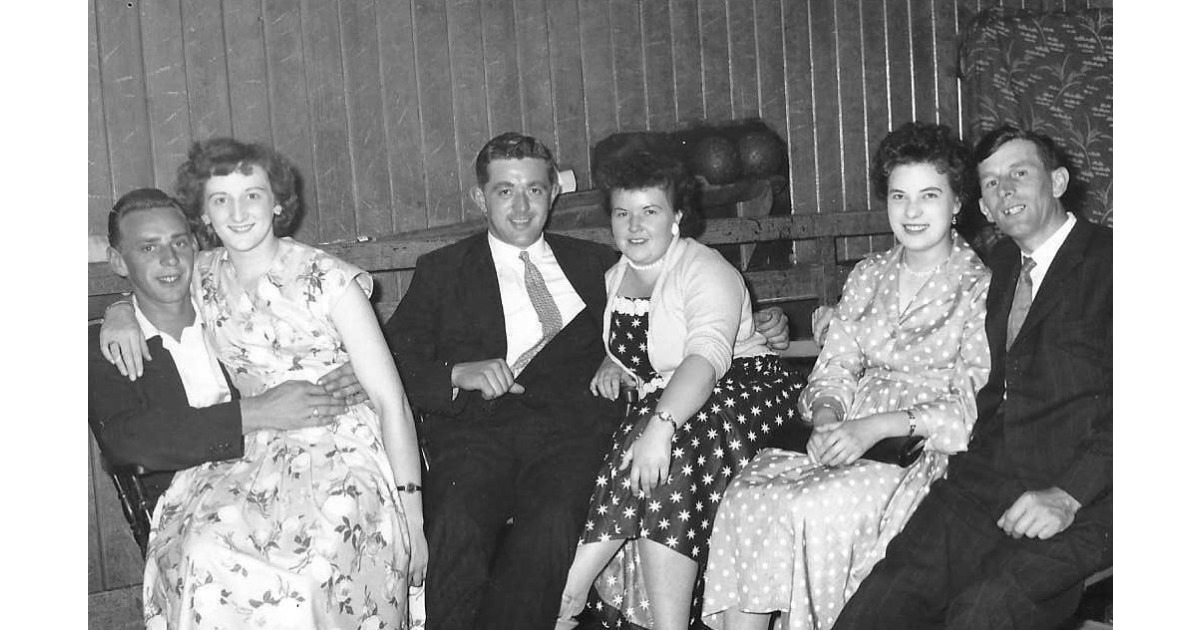 The Lock family on a night out